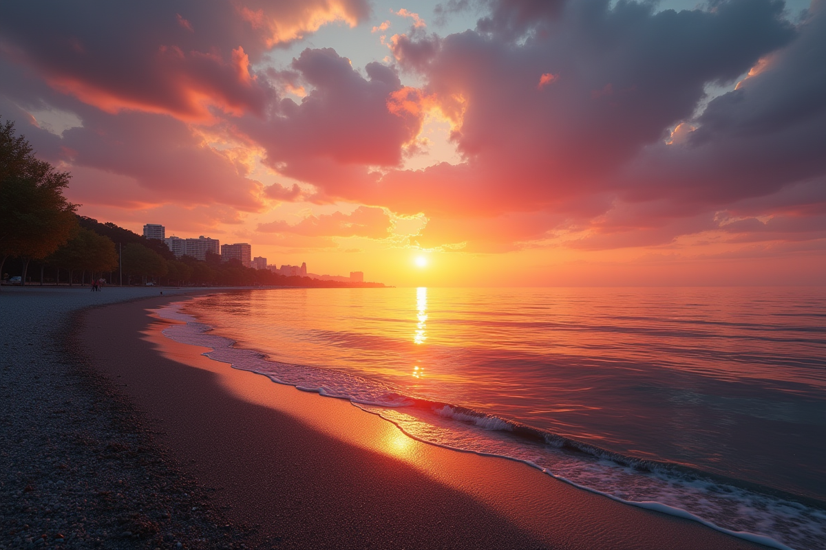 baignade nice